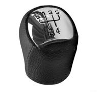 ZMdooreasy Aesthetic Enhancement Bright Silver Finish on This Ergonomic Gear Shift Knob Compatible with Several Models (Black)