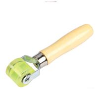 ZMdooreasy Alloy Tire Repair Pressure Wheel Featuring Smooth Rolling Bearing for Effortless Use, Compact Design for Tight Areas, and Comfortable Fir Wood Handle (Small)