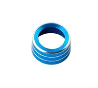 ZMdooreasy Aluminium Alloy Rearview Mirror Adjust Knob Decoration Ring for Smart 453 Fortwo for FORFOUR, Stylish Interior Trim Cover with Improved Grip, Blue Red Black(Blue)