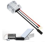 ZMdooreasy Aluminum alloy Reliable 48V Boost Converter For Starlink Mini, IP68 12V Waterproof Adapter Perfect For Outdoor Power Supply Needs (B)