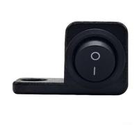 ZMdooreasy Aluminum Alloy Waterproof Motorcycle Handlebar Switch, Perfect for Spotlight Modification on Your Bike (Left)