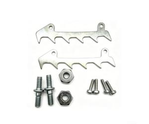 ZMdooreasy Chainsaw Guide Bar Adjustment Screw Nut Kit Compatible with MS170 MS180 MS210 MS250, High-Strength Dual-Head Bolt for Secure Tensioning and Stability(A)