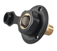 ZMdooreasy Check Valve Water Inlet for RVs Reliable Connection with ABS and Brass Materials