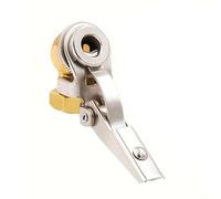 ZMdooreasy Closed Ball Tire Chuck with Metal Clip Lock and Standard 1/4inch FNPT Thread for Reliable Tire Inflation Up to 250PSI On Motorcycles, Cars, and Bicycles(1pcs)
