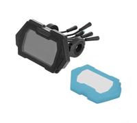ZMdooreasy Dashboard Display and Silicone Cover Kit | for KuKirin G2 Pro 2024 Electric Scooter, PCB Instrument Meter, Flexible Protective Sleeve, Non Slip Shock Resistant(BLUE)