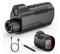 ZMdooreasy Digital NightVision Monocular 10 X Zoom 1080P 2.0 Inch Screen 800m Range ABS Construction for Wildlife Observation Nighttime Adventures