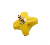 ZMdooreasy DOT Oil Disc Bicycle Brake Bleed Kit Tool, Bleeding Edge Adapter Oil Filling Joint for SRAM Guide Level, Force Red Disc Brake, ABS Material, Yellow Color
