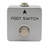 ZMdooreasy Dual Function Metal Tap Tempo Switch Pedal The Perfect Tool for Every Musician's Setup