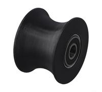 ZMdooreasy Elliptical Leg Roller Slide Guide Wheel Pulley Replacement High-Strength Plastic for Smooth Pedaling Home Gym Cardio Machines and Fitness Bike Track Repair Accessory,(70x51x15mm)
