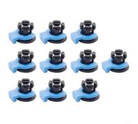 ZMdooreasy Extruder Head Embedded Fixture Clip Pipe Clamp For 3D Printer Accessories Metal Heatsink Tube 4MM Collet Connector Fixed Diameter Parts(30)