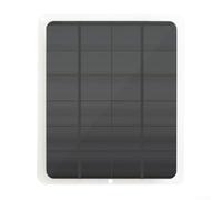 ZMdooreasy For Camping Hiking 6V 5W Waterproof Solar Panel Charger with USB Output Portable Power for Phones and Devices