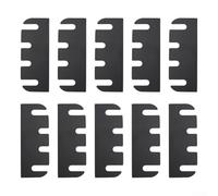 ZMdooreasy For Door Hinge Repair Kit 10 Pack 4 Inch Shims For Adjusting For Door Gaps And Alignment Using Molded PVC Material