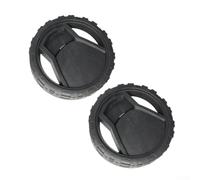 ZMdooreasy For Karcher Models K2 K3 K4 K5 Premium Pressure Washer 5.515-298.0 Spare Wheel 160, Heavy-Duty Quiet Smooth-Rolling Replacement Part in Black for Garden(2 PACK)