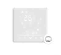 ZMdooreasy For Tuya MATTER Compatible WIFI Thermostat Switch For Electric Floor Heating With Remote Access And Indoor/Outdoor Temperature Monitoring(GB)