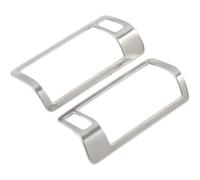 ZMdooreasy For Volvo Specific Interior Middle Pillar Air Vent Outlet Covers in Stainless Steel, Protects Against Wear and Tear