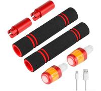 ZMdooreasy For Xiaomi-ABS-Based Illuminated Extension Rod Kit With LED Light Strip ABS Build And Night Visibility Optimization(E)