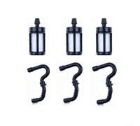 ZMdooreasy Fuel Line Filter Kit For MS017 MS018 MS170 MS180 Chainsaw, 6-Piece Replacement Fuel Hose and Filters for Outdoor Power Equipment Maintenance