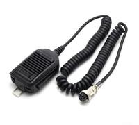 ZMdooreasy HM36 Microphone 8 Pin for ICOM Mobile Radios Including IC718 IC765 IC761 IC7200 IC7600 with Metal Clip and Side PTT Button for Easy Operation
