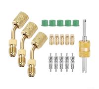 ZMdooreasy HVAC Maintenance with the R410A Adapter and Valve Core Removal Tool Set