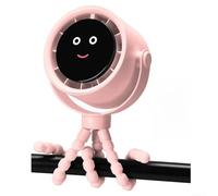 ZMdooreasy Octopus Fan, Adjustable Wind Speeds, Portable with LED Display, 4000mAh Battery, for Offices, Bedrooms, Outdoor
