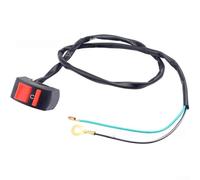 ZMdooreasy On Off Kill Switch for Predator 212cc 196cc 97cc, For CT200U BT200X for MINI Bike Golf Cart, 31.9 Inch Wire, 22mm Hole, 7/8" Handlebar, Black