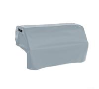 ZMdooreasy Outdoor Grill Cover 600D Oxford Waterproof Built-In BBQ Grill Top Cover For Garden Patio Cooking Equipment Weather Protection Dust Guard With Elastic Edge Grey 94 * 68.5 * 61cm