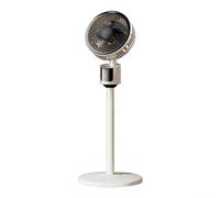ZMdooreasy Pedestal Air Circulator Fan 3 Speed USB Standing Tower Fan With Height Adjustment 58-80cm Quiet Operation For Home Office Bedroom(White)