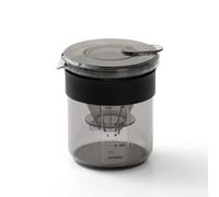 ZMdooreasy Portable Coffee Dripper Set 430ml Glass Pour Over Coffee Maker with Measurement Scale for Travel Camping Brewing Kit