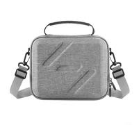 ZMdooreasy Portable Storage Bag for DJI OM7/OM7 PRO Gimbal, Nylon Shoulder Case, Gray Carrying Case with Organized Compartments