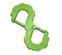 ZMdooreasy Reliable S Shape Hook for Trailers Essential Shackle for Safe Off Road Operations (Green)