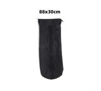 ZMdooreasy Skateboard Storage Bag 110cm Lightweight Foldable | Thickened Oxford cloth, 120cm fit, adjustable strap, scratch resistant, black design