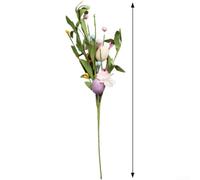 ZMdooreasy Spring Celebration Artificial Berry Stems with Pearlized Eggs for DIY Floral Arrangements, Modern Minimalist Home Decor for Easter Centerpieces Wreaths and Table Settings