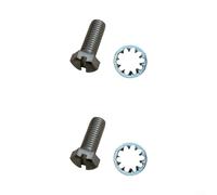 ZMdooreasy Stainless Steel Screws and Washers Set for Johnson for EVINRUDE OMC Lower Unit, Replaces 0304024 304024 with Internal Tooth Lock Washers for Secure Fastening, Rust Resistant Hardware Kit