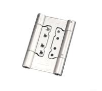 ZMdooreasy Stainless Steel Spring Hinge 5 Inch Adjustable Door Window Hardware, 180 Degree Rotation with Tension Control for Automatic Closing, Modern Minimalist Design