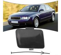 ZMdooreasy Towing Eye Hook Cover for A4 B6 2001-2005, Front Bumper Tow Hitch Cap, ABS Black Replacement Part 8E0807241