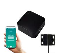 ZMdooreasy WiFi Smart Garage Door Opener with Mobile App Control and for Alexa Voice Activation for Secure Remote Operation and Real-Time Status Alarm