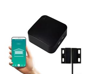 ZMdooreasy WiFi Smart Garage Door Opener with Mobile App Control and for Alexa Voice Activation for Secure Remote Operation and Real-Time Status Alarm