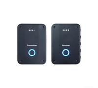 ZMdooreasy Wireless Stage Monitor System With Digital-Audio Transmission 2.4G Technology Compact Design For Live Music Performance Band Practice Black