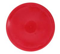 ZMellifluent 10pcs Sports Floor Spots Marker, Flat Disc Marker for Tennis Soccer Training, Bright Color PVC Spot Markers with Round Edge, Reusable Field Cones for Indoor Outdoor (Red)