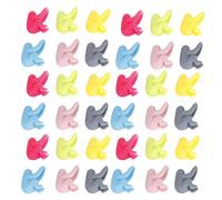 ZMellifluent 5 Set Silicone Wine Glass Tag Drink Marker, Cute Cartoon Animal Shape Wine Cup Marker, Reusable Food - Grade Silicone Drinkware Identifier for Party Bar Club Event