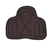 ZMellifluent Western Saddle Pad, Horse Saddle Pad with Shock Absorbing Thickened Design, PU Leather Close Fit Breathable Saddle Pad for Equestrian Riding and Trail Use (Brown)
