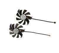 ZMHYGEW 1 Set Graphics Card Fan,FY09015M12LPA TH9215S2H-PAA01, For EMTEK for RTX 3060 Ti for STORM X for Dual OC D6 8GB,Video VGA GPU(2 Plugs FY09015M)