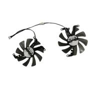 ZMHYGEW 1 Set Graphics Card Fan,FY09015M12LPA TH9215S2H-PAA01, For EMTEK for RTX 3060 Ti for STORM X for Dual OC D6 8GB,Video VGA GPU(1 Plug TH9215S2H)