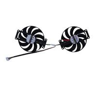 ZMHYGEW 2Pcs GPU Card Fan,T129215SU,PLD09210S12H,FDC10H12S9-C, For ASUS for RTX 2070 8GB for DUAL EVO V2, For for 2060 for SUPER for(PLD09210S12H)