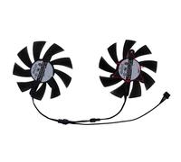 ZMHYGEW 2Pcs PLA09215B12H,Video Cards Cooling, Card Fan,XY-D09015B,VGA Cooler, For MLLSE RX580 for AMD RX 580 8GB Gaming GDDR5(PLA09215B12H)