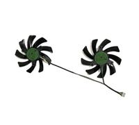 ZMHYGEW 2Pcs T129215SH T129215BU,GPU Cooler,Graphics Card Fan, For PowerColor RX6700XT 12GB RX5700 8G R9 380X, for Kuroutoshikou RD-RX6600(T129215BU)