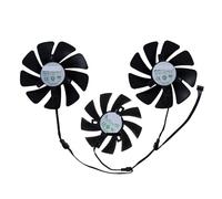ZMHYGEW 3Pcs DIY GAA8S2U GA91S2H,Graphics Card Fan Cooler, For Powercolor for Red for Devil for Dragon RX 6950 6800 XT 16GB, 6700 6750 12GB