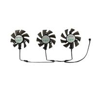 ZMHYGEW 3Pcs GA81S2U,Video Cards Fan, For Powercolor for Red for Devil RX 480 8GB, for RX570 4GB, for Graphics Card Cooling GA81B2U(GA81S2U)