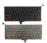 ZMHYGEW FOR MacBook for Pro 13" A1278 2009 2010 2011 2012 Russian/US/UK/Araic/Swedish/Spanish/Portugal/French/Danish laptop keyboard(DM No backlit)