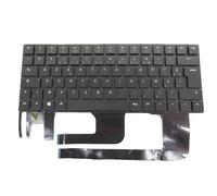 ZMHYGEW Laptop Keyboard For RAZER for Blade 12527648-00 12255325-00 12255324-00 12310758-00 US/FR/GR/UK/KR Black Without Frame With Backlit(White English US)